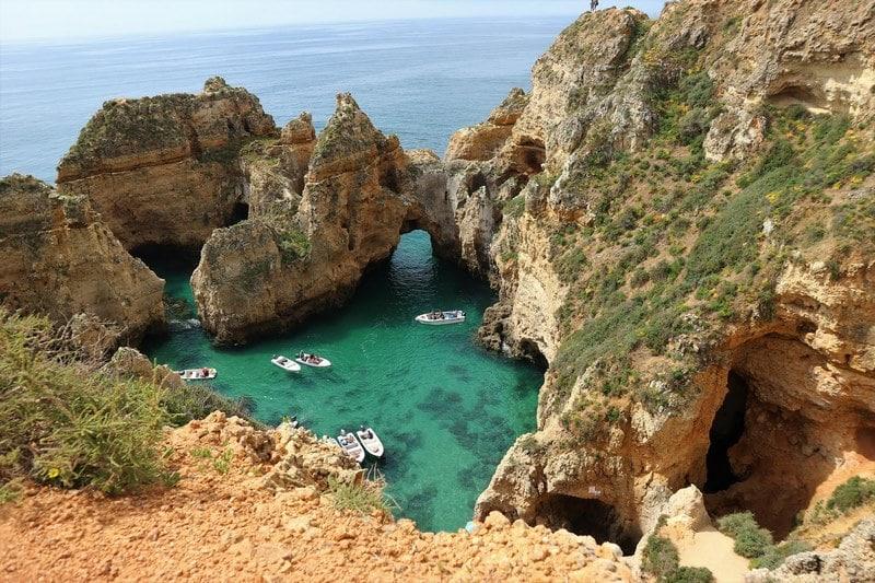 Ponta da Piedade imprescindible que ver en Lagos